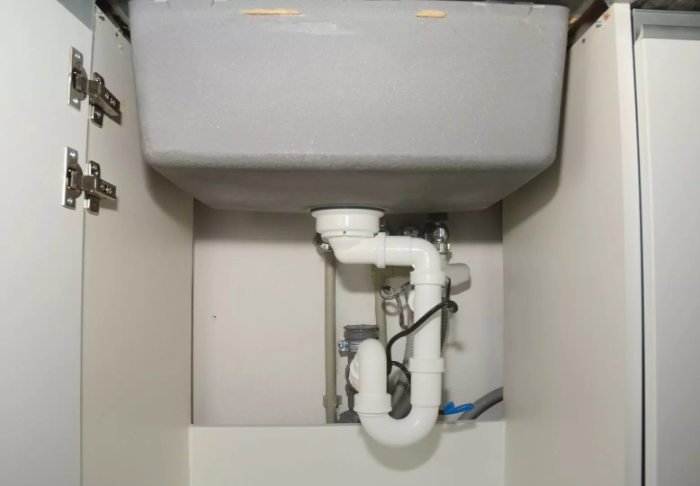 Under the sink - Common Causes Of Drain Blockages